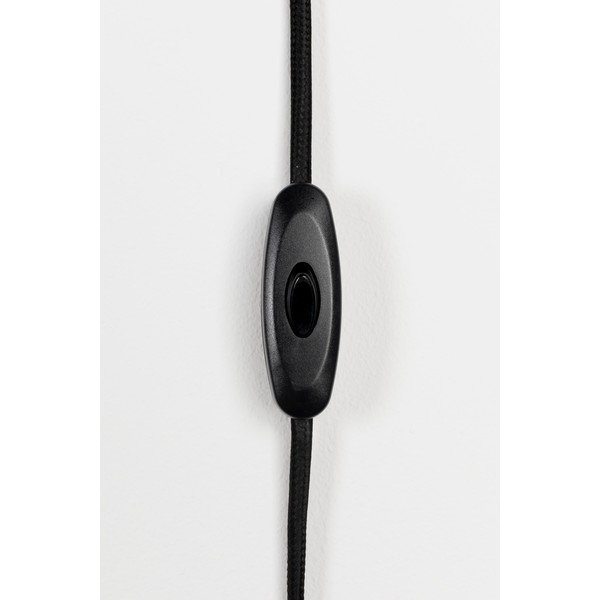 Lampada da tavolo nera Monica - White Label-image-4