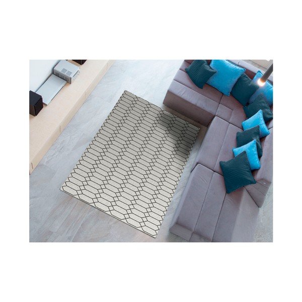 Tappeto bianco Norway Blanco, 80 x 150 cm - Universal-image-1