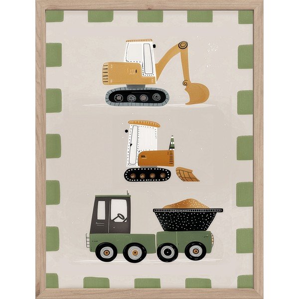 Quadro da bambini 30x40 cm Baby The Builder – Styler