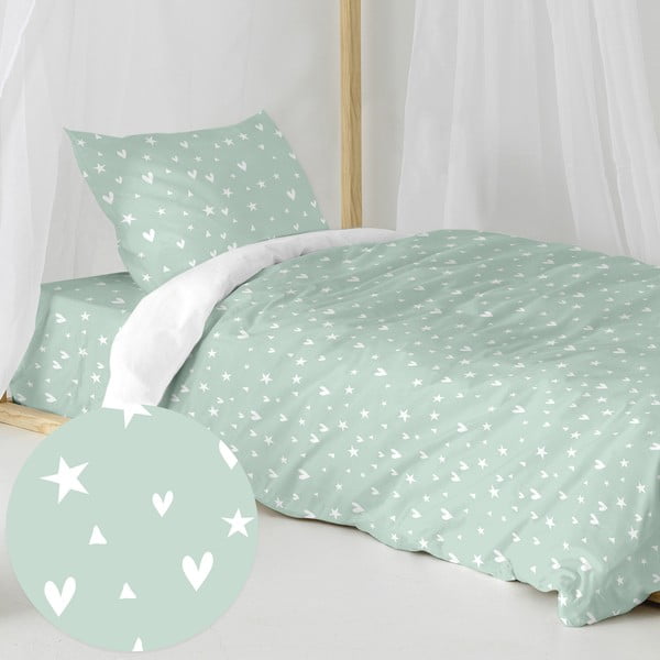 Biancheria da letto per bambini in cotone per letto singolo 140x200 cm Fairy dust - Happy Friday