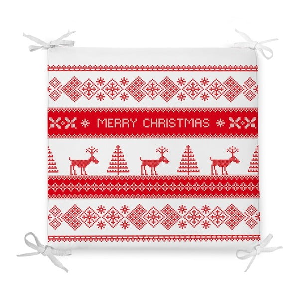 Cuscino di Natale in maglia nordica in misto cotone, 42 x 42 cm - Minimalist Cushion Covers