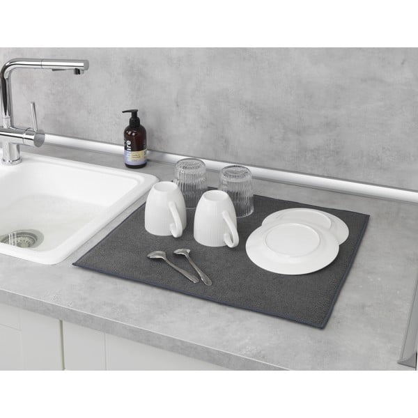 Tampone di lavaggio assorbente grigio Miko - Wenko-image-3