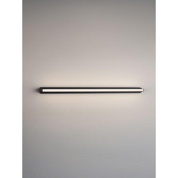 Lampada da parete LED nera opaca in alluminio Endo – Nova Luce-image-2