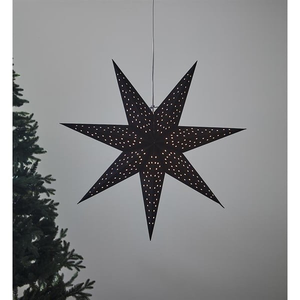 Decorazione luminosa a sospensione nera, altezza 75 cm Clara - Markslöjd