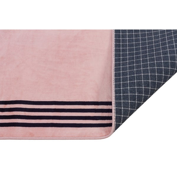 Tappeto rosa lavabile 300x100 cm - Vitaus-image-2