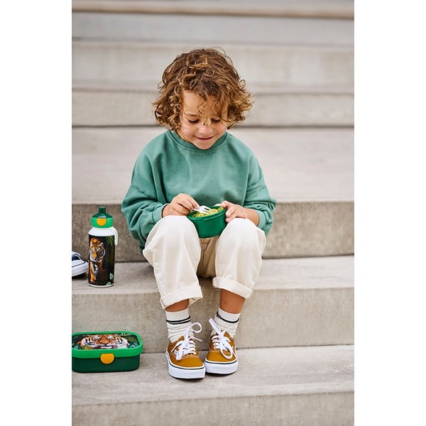 Scatola per la merenda dei bambini con forchetta Frozen 2 - Mepal-image-1