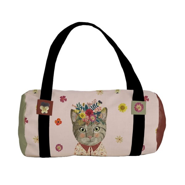 Borsa da viaggio Floral Cat - Really Nice Things