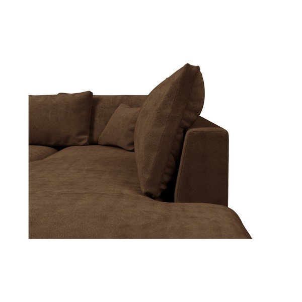 Divano angolare marrone (angolo destro) Comfy - Scandic-image-1