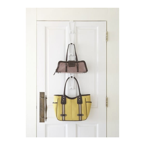 Appendiabiti Kanazawa bianco con 6 ganci Joint - YAMAZAKI-image-1