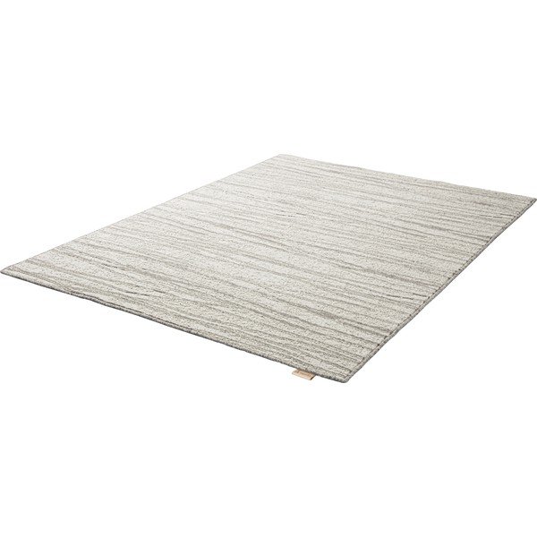 Tappeto in lana grigio chiaro 120x180 cm Tejat - Agnella-image-3
