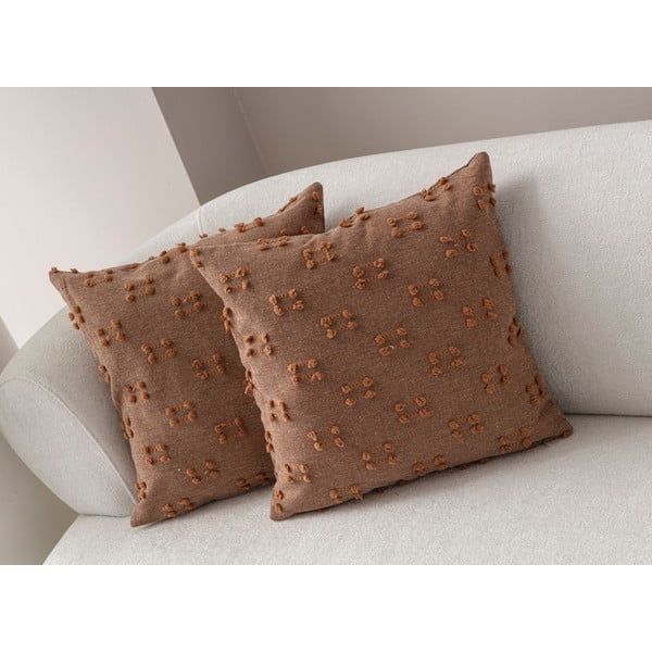 Federe decorative in set 2 pz 43x43 cm Tuffet – Mioli Decor-image-2