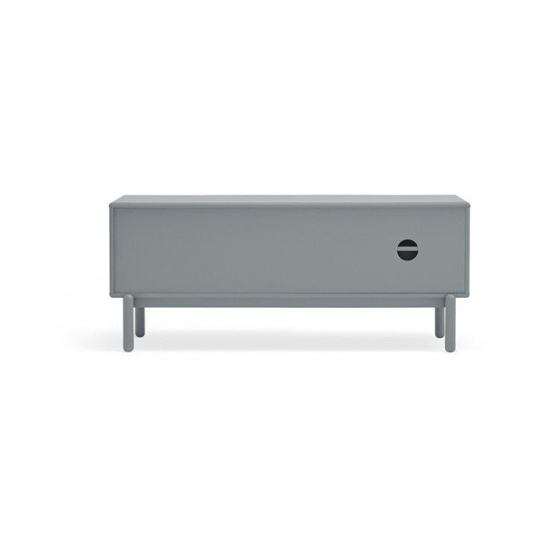 Tavolo TV blu-grigio 140x56 cm Corvo - Teulat-image-4