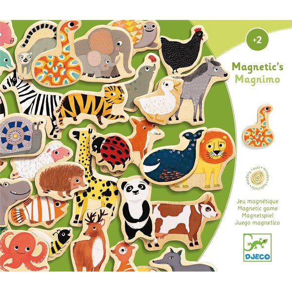 Magneti per bambini Animali dello zoo - Djeco-image-1