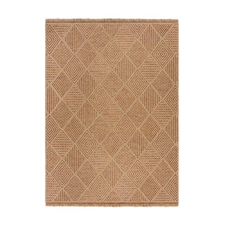 Tappeto per interni ed esterni in colore naturale 200x290 cm Nora Diamond - Flair Rugs