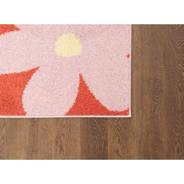 Tappeto per bambini rosso e rosa 100x170 cm Lolly Coral – FD-image-3