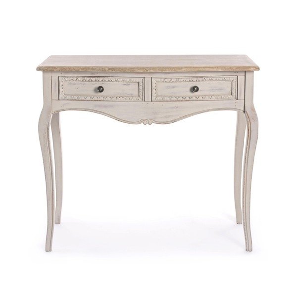Tavolo consolle color crema 40x90 cm Clarisse – Bizzotto