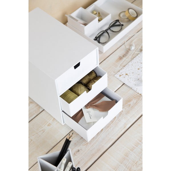 Organizer per cassetti in cartone Ingrid - Bigso Box of Sweden-image-2