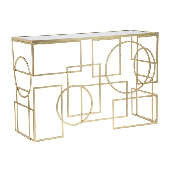 Consolle in oro 41x120 cm Marie - Mauro Ferretti-image-1