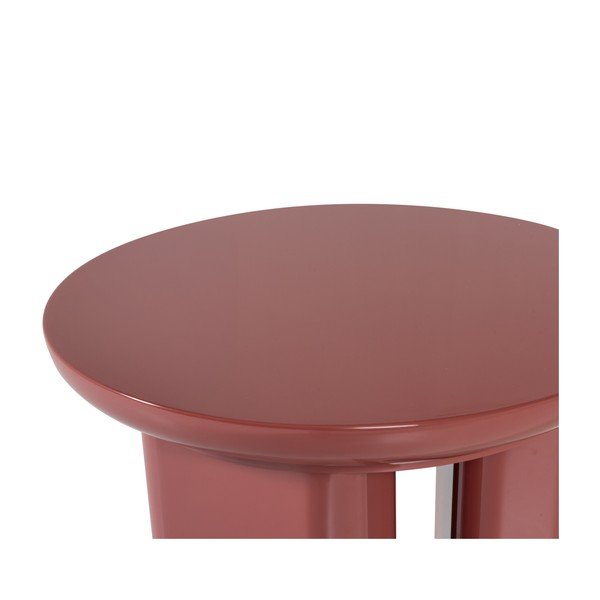 Tavolino rotondo lucido ø 40 cm Orivo – WOOOD-image-4