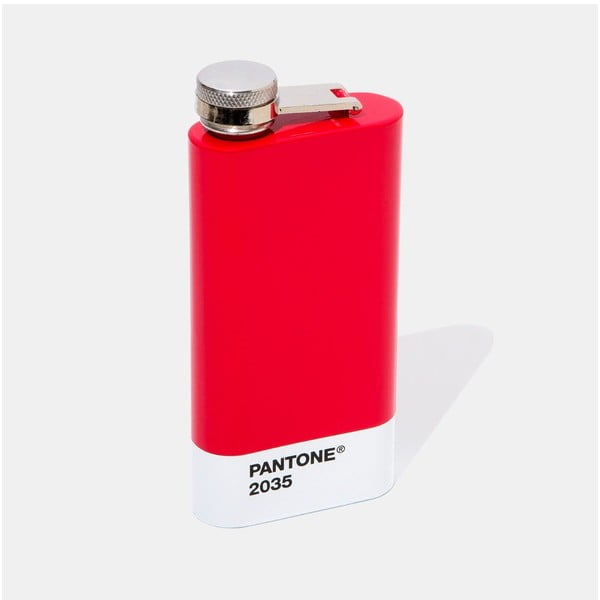 Fiaschetta rossa in acciaio inox 150 ml Red 2035 - Pantone