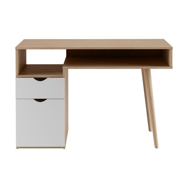 Tavolo da lavoro in rovere 55x120 cm Scandi - Støraa
