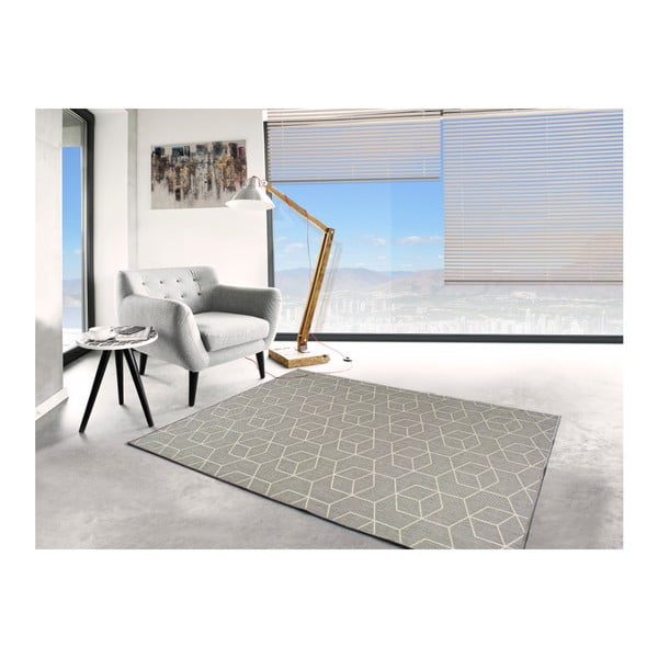 Tappeto grigio per esterni , 120 x 170 cm Silvana Gusmo - Universal-image-1