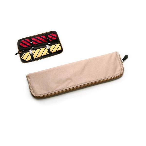 Organizzatore di cravatte beige - Versa-image-1