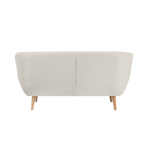 Divano a due posti crema Amelie - Mazzini Sofas-image-3