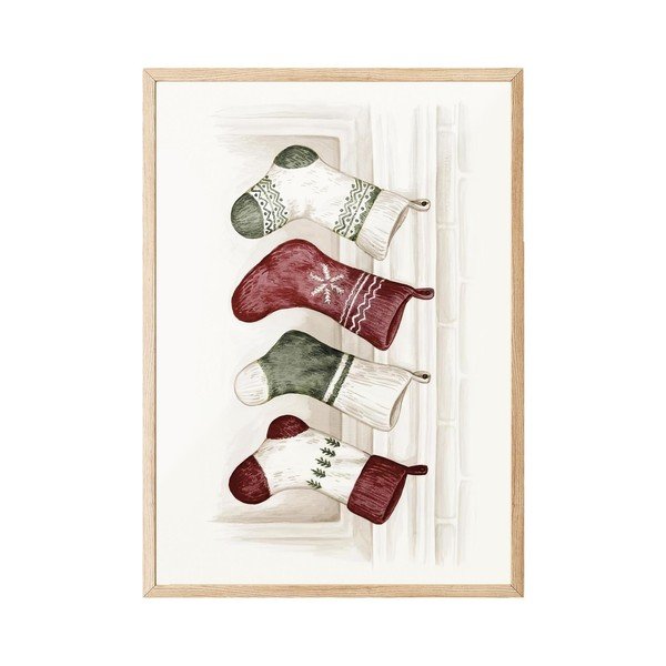 Dipinto stampato con cornice inclusa 30x40 cm – Wallity