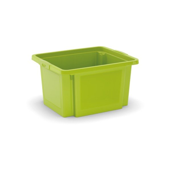 Scatola verde in plastica 42x35x23 cm H-Box S – KIS