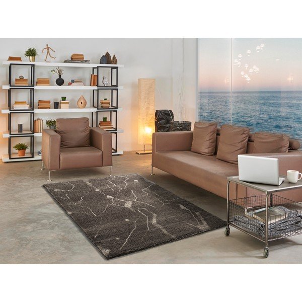 Tappeto grigio , 60 x 110 cm Moana Creo - Universal-image-1