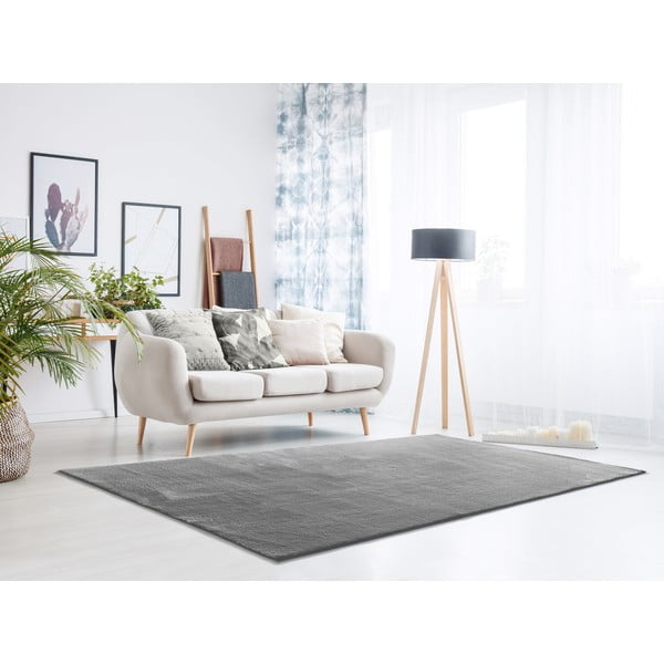 Tappeto grigio antracite , 200 x 290 cm Loft - Universal-image-2
