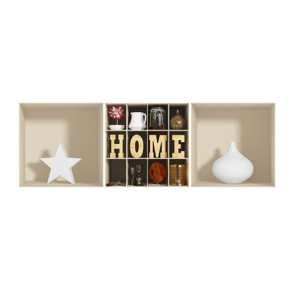 Set di 3 adesivi con effetto 3D Home - Ambiance-image-2