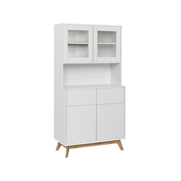 Credenza bianca 84x165 cm Skandi - Støraa-image-2