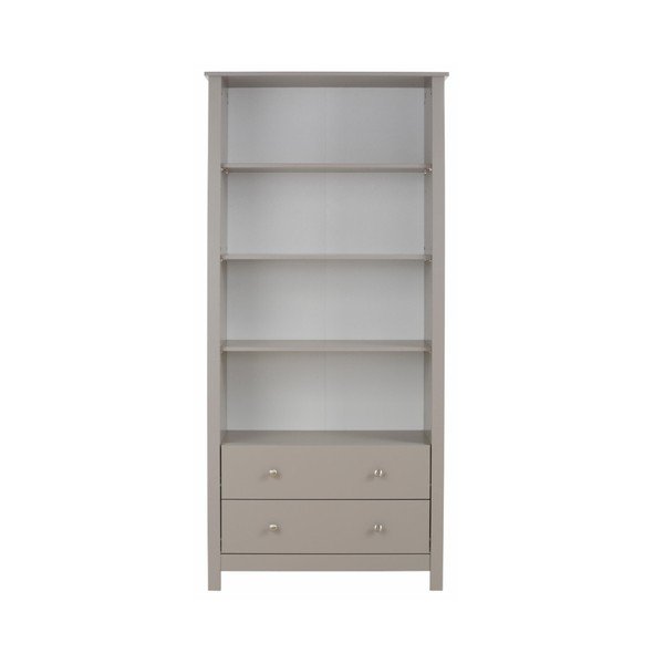 Libreria grigia con 2 cassetti Julian - Støraa