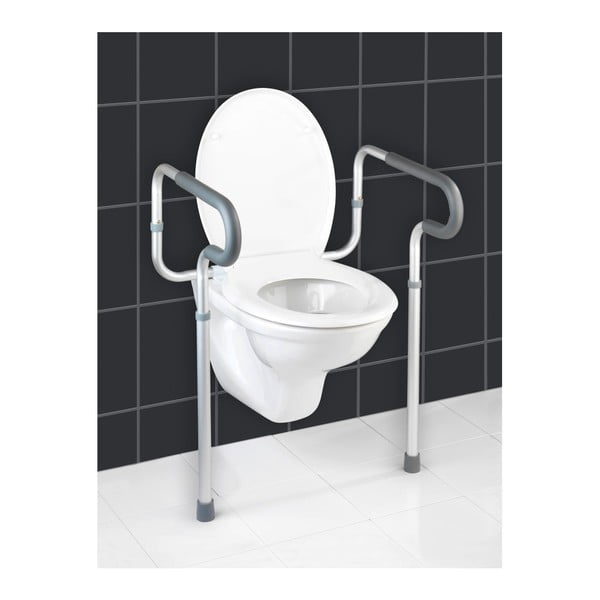 Corrimano di sicurezza per toilette ad altezza regolabile Secura - Wenko-image-2