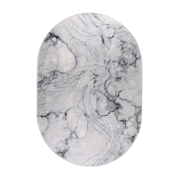 Tappeto lavabile grigio chiaro 80x120 cm - Vitaus