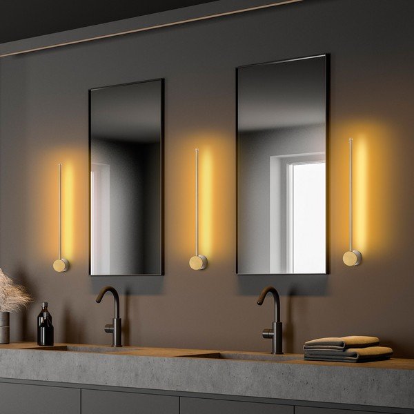 Lampada da parete LED dorata Sword – Opviq lights-image-4