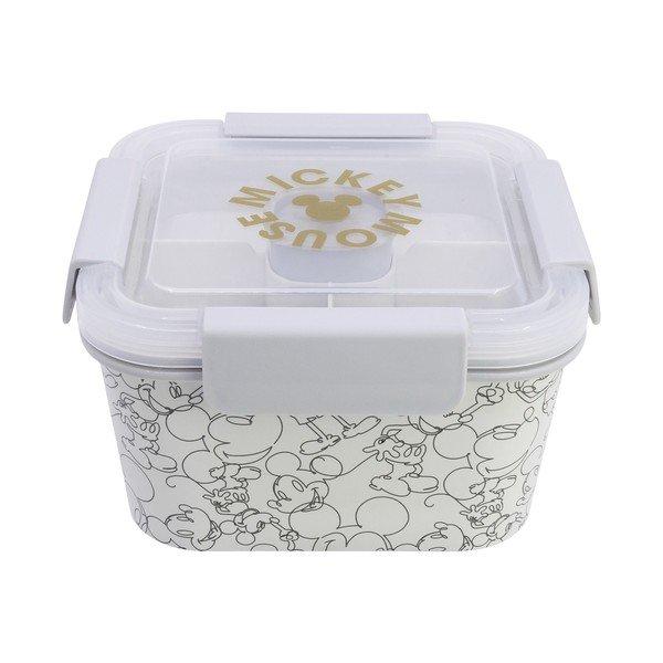 Portapranzo per bambini bianco in plastica Mickey Mouse – STOR-image-2