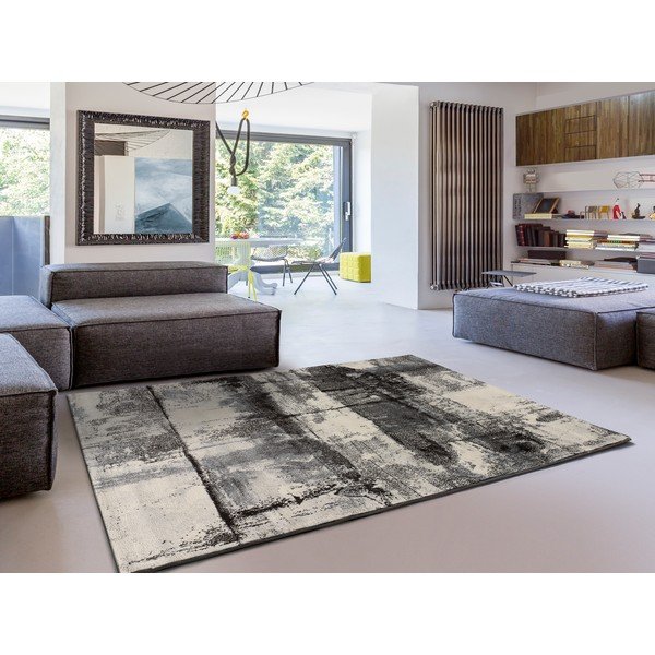 Tappeto grigio 133x190 cm Edel - Universal-image-1