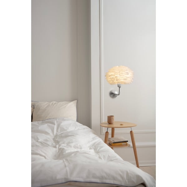 Lampada da parete argentata in metallo senza paralume Santé – UMAGE-image-1