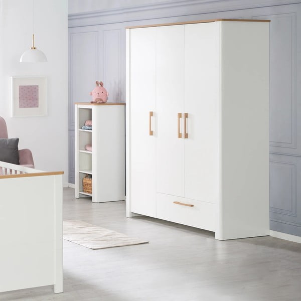 Armadio bianco per bambini 139x200 cm Ava - Roba-image-2