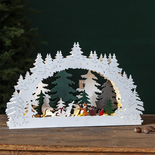 Decorazione luminosa natalizia Forest Friends - Star Trading-image-1
