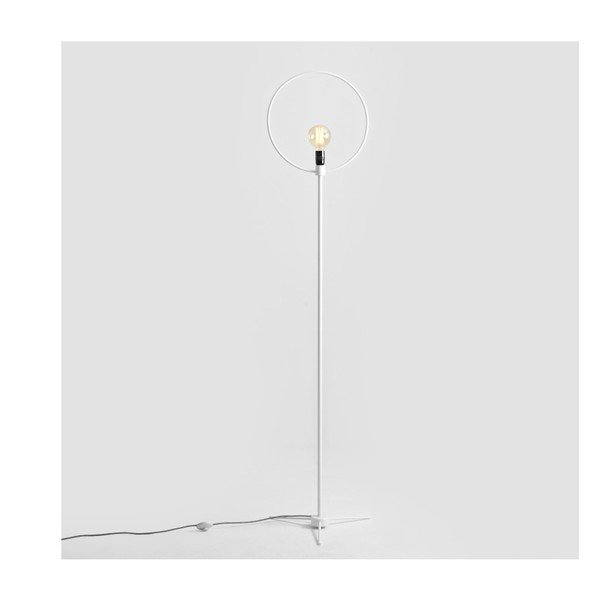 Lampada da terra bianca Forma personalizzata Bullet - CustomForm