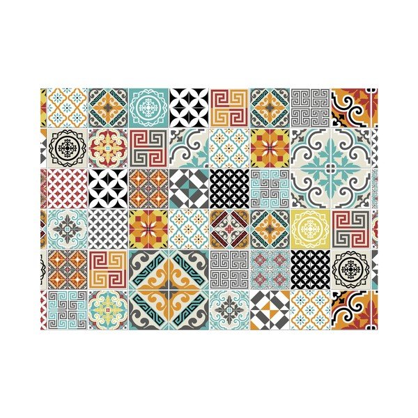 Set di 60 adesivi murali decorativi, 20 x 20 cm Batista - Ambiance-image-2
