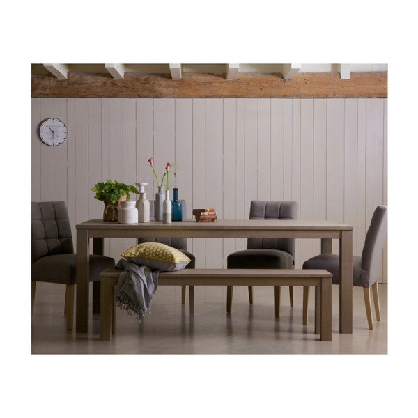 Panca Largo in rovere beige, 160 cm - WOOOD-image-1
