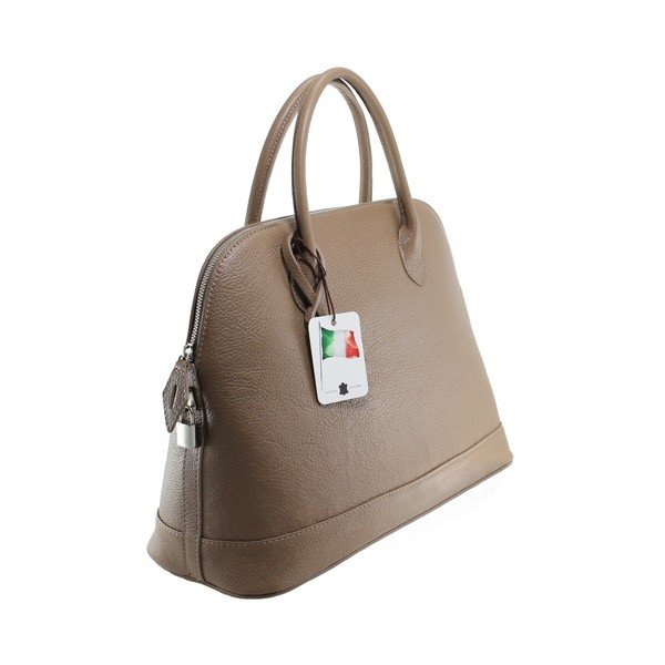 Borsa in pelle beige Griot - Chicca Borse-image-1