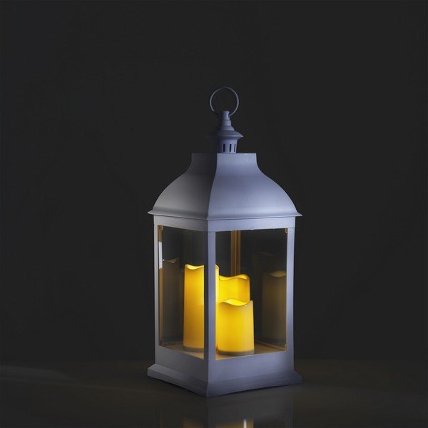 Lanterna LED bianca (altezza 54 cm) - Tomasucci-image-2
