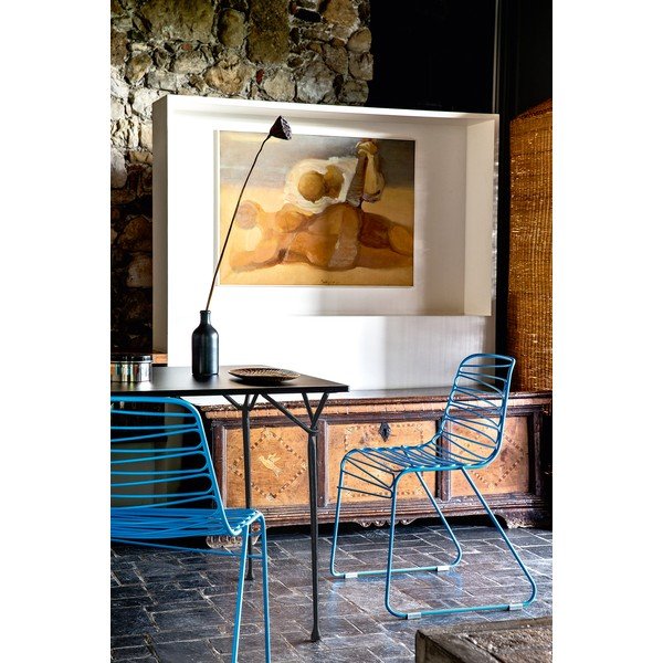 Sedia da pranzo giallo flux - Magis-image-1