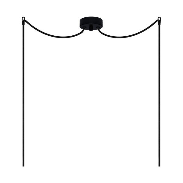 Dvojité závěsné svítidlo z přírodní dýhy v barvě třešňového dřeva Sotto Luce Tsuri, ⌀ 90 cm-image-2